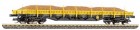 15575 Tillig Flat car Res of "DB Bahnbau" with load (new running number)